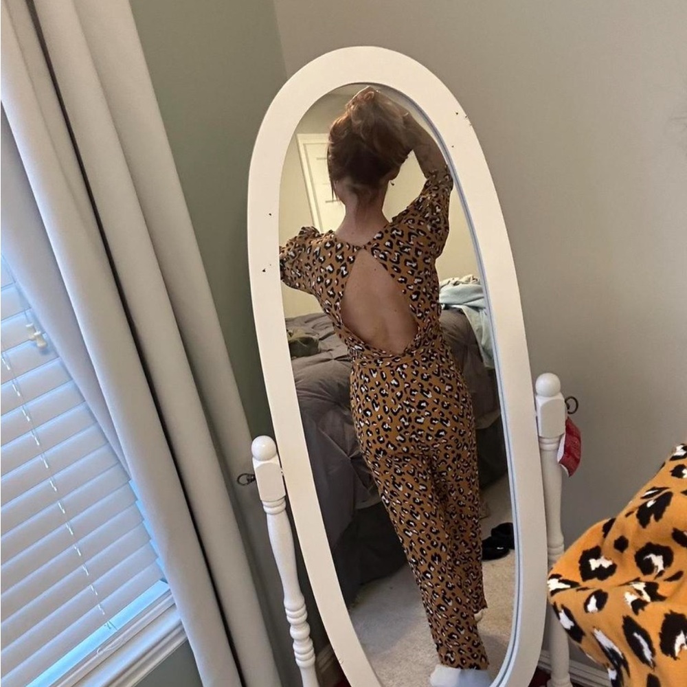 Cleobella Leopard Print Jumpsuit - Picture 3 of 6